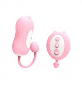 XIUXIUDA - Little Devil Bullet Wireless Remote Vibration Egg (Chargeable - Pink)